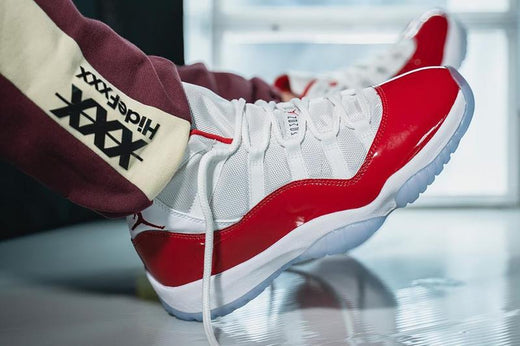 Jordan 11 Cherry Official Photos Release Date 2022 Reshoevn8r