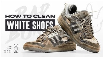 How to Clean All White Sneakers