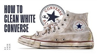How to Clean White Converse From Home
