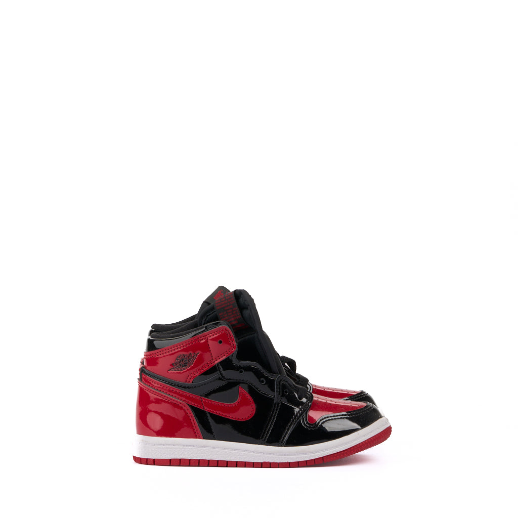 Nike Air Jordan 1 High Patent Bred Size 9C New