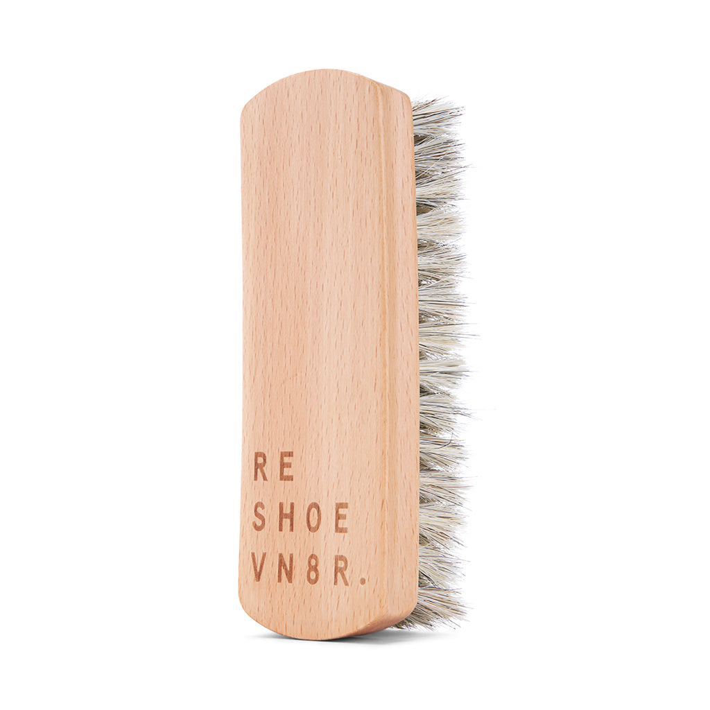 HORSEHAIR SUEDE SHOE BRUSH