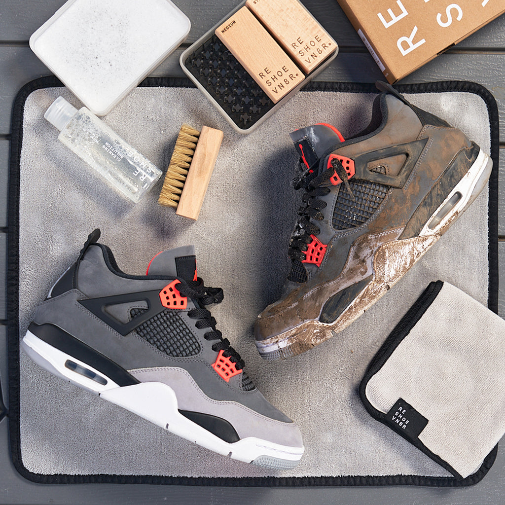 ALL MATERIAL SHOE CLEANING SYSTEM