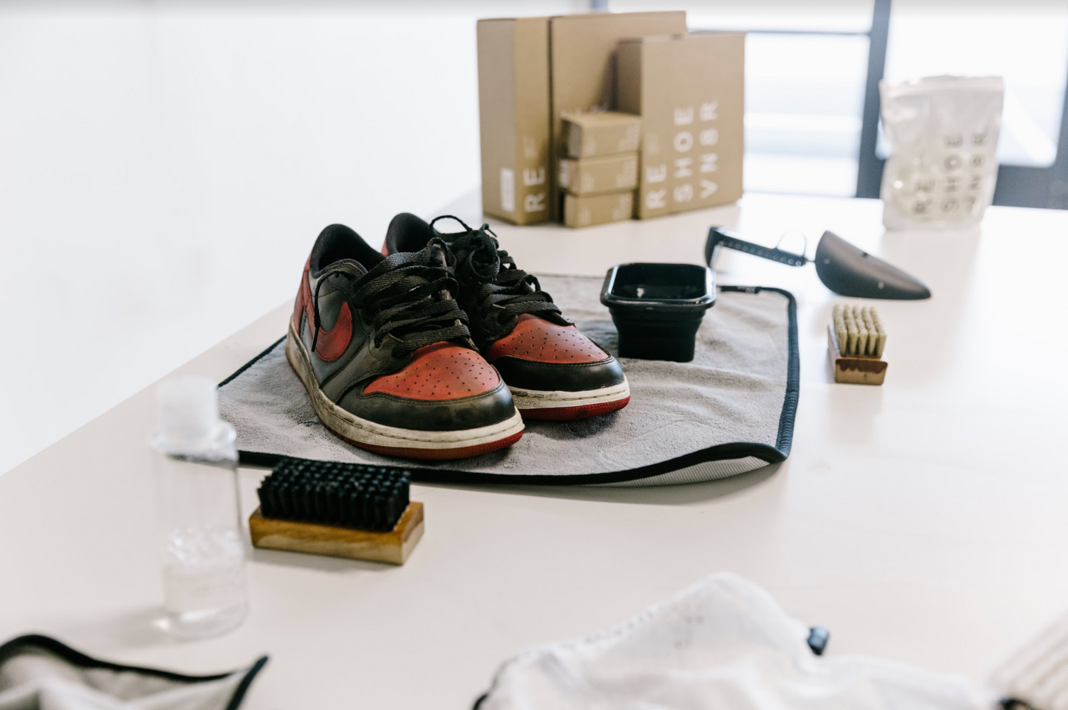 How to Clean Air Jordan 1 Bred â Reshoevn8r