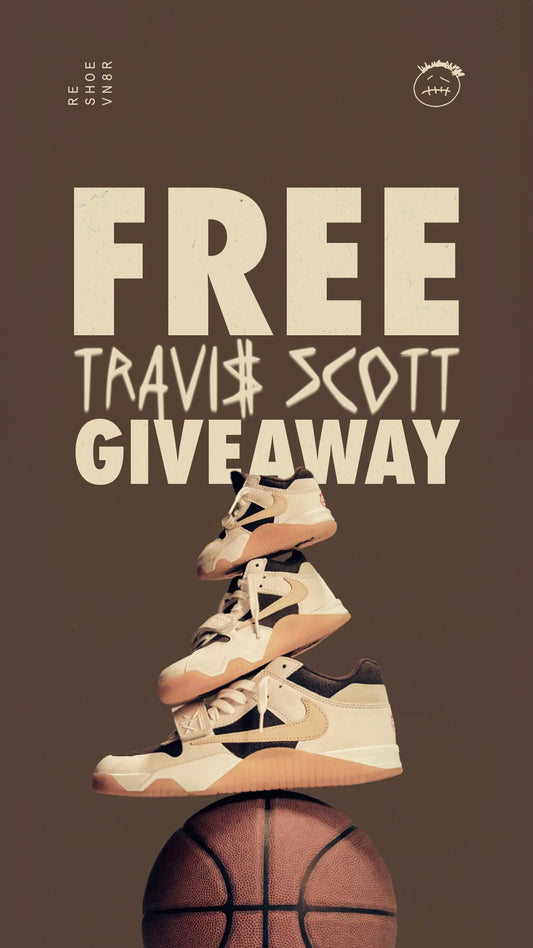 Jumpman Travis Scott Giveaway; These Sneakers Could Be Yours.