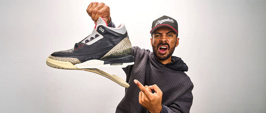 Vick Almighty Restores His 1994 Air Jordan 3 'Black Cement'