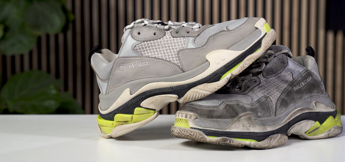 How to Clean Balenciaga Triple S Sneakers with Reshoevn8r