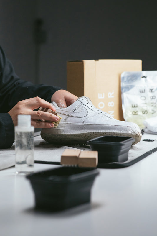 How To Clean Your All White Nike Air Force 1s