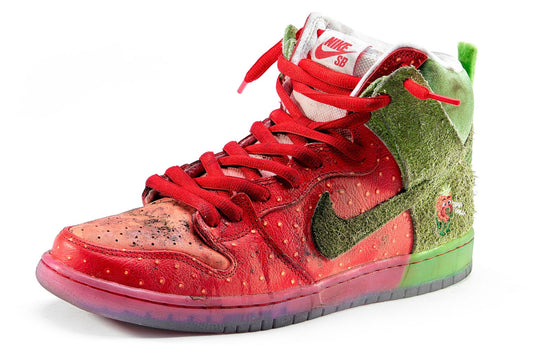This pair of Strawberry Cough Nike Dunks is filthy. 