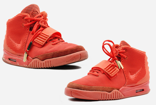 The Yeezy Red October looks stunning again after a full service sneaker clean and restoration. 
