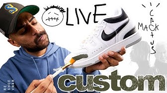 Nike Travis Scott x Mac Attack Olive Green Custom