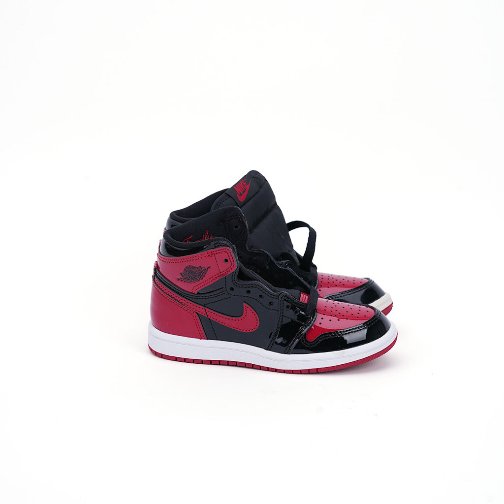 Nike Air Jordan 1 High Patent Bred Size 10 New