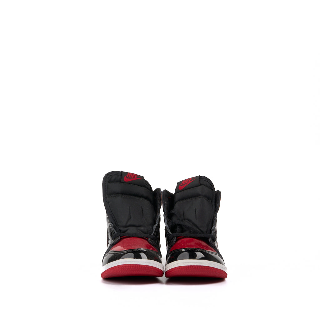 Nike Air Jordan 1 High Patent Bred Size 9C New