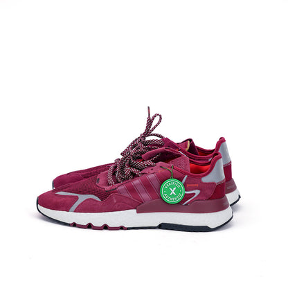 Adidas Nite Jogger Burgundy 3m Size 11 New