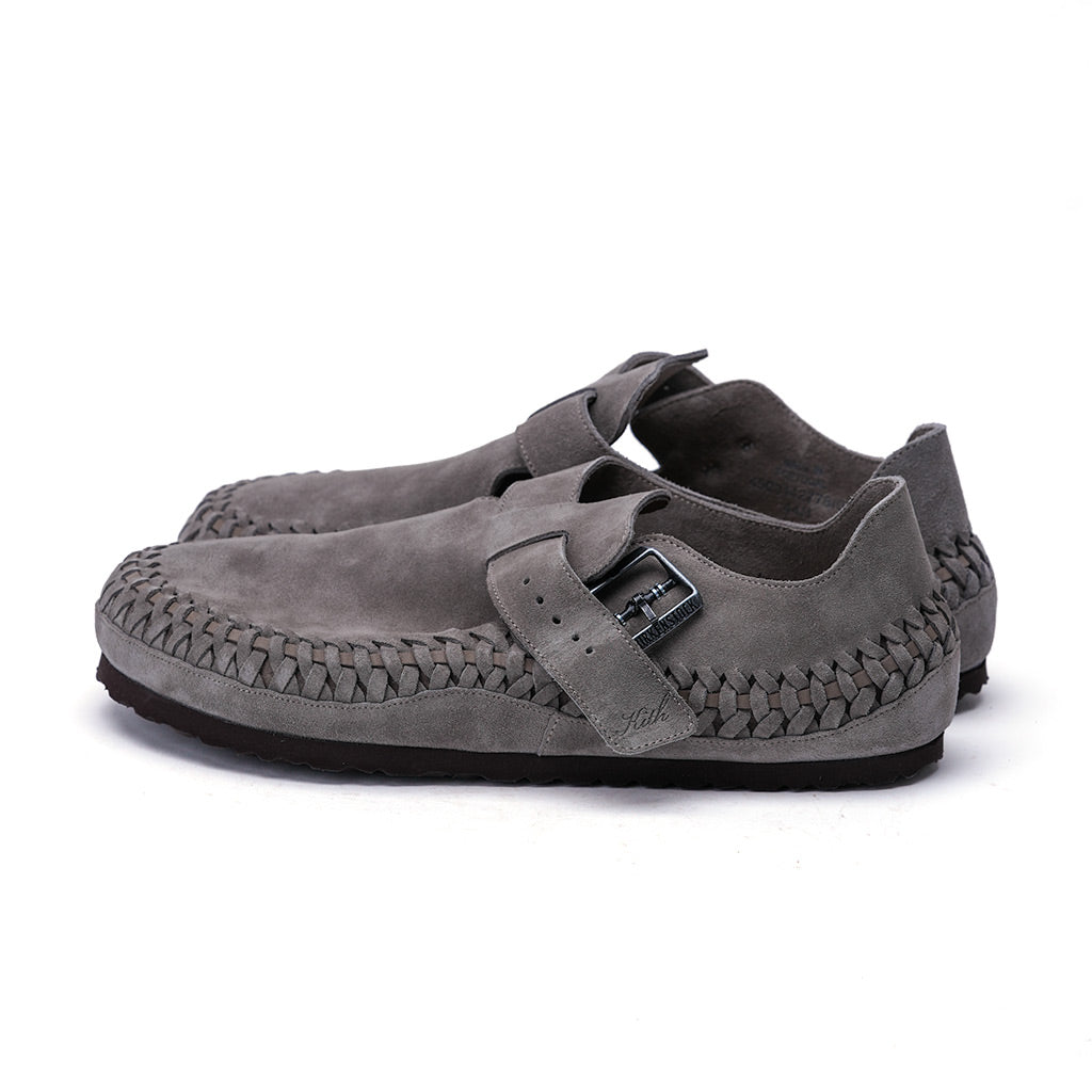 Birkenstock Kith London Braided Moon Rock Size 44 New