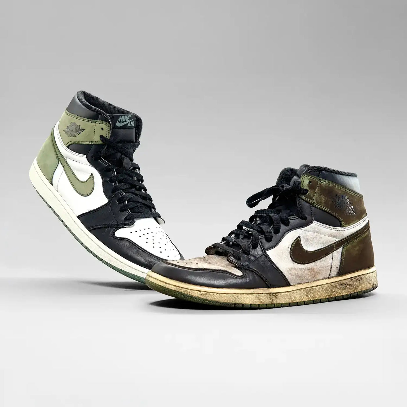 Restored sneakers