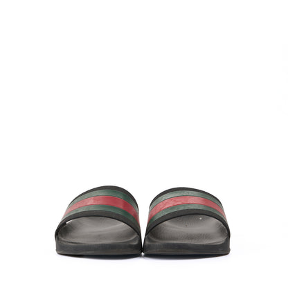 Gucci Pursuit Web Slides Black Size 11 Used