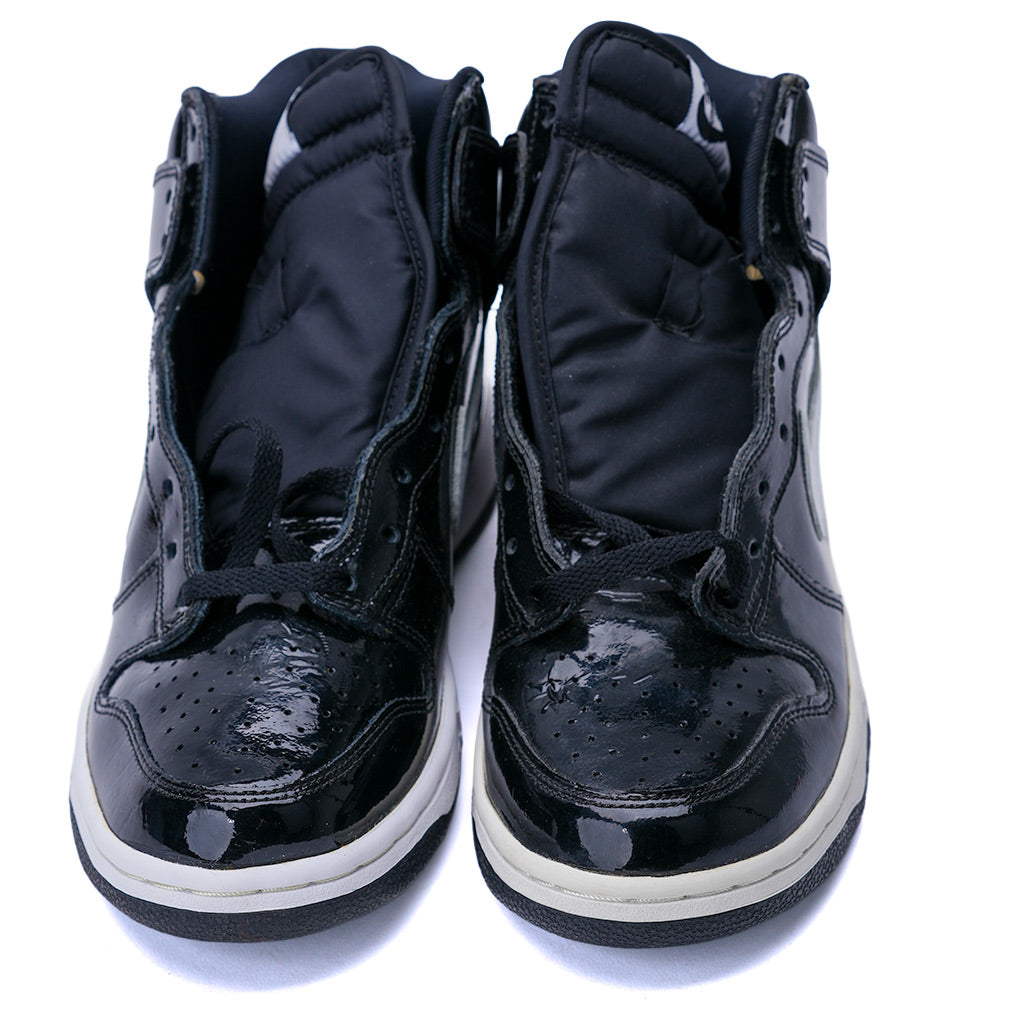 Nike Dunk High Black Patent Size 8 New