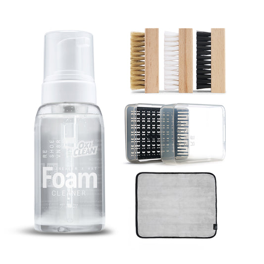 KIT DE NETTOYAGE EN MOUSSE POUR CHAPEAUX ET BASKETS OXICLEAN