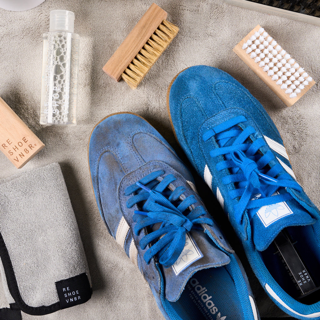 ALL MATERIAL SHOE CLEANING SYSTEM