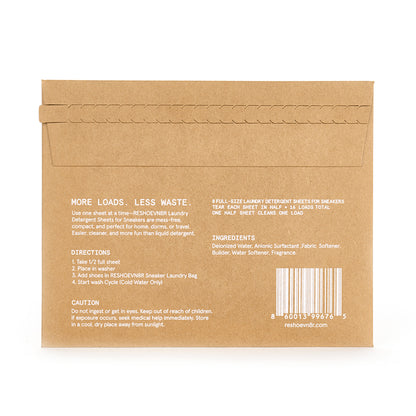 SNEAKER LAUNDRY SHEETS
