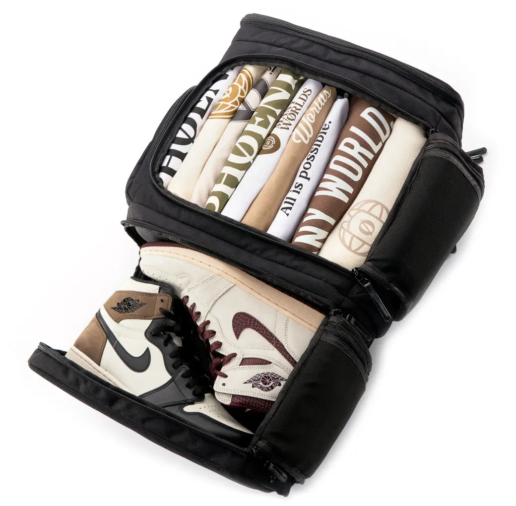 Shoe bag for backpack sales