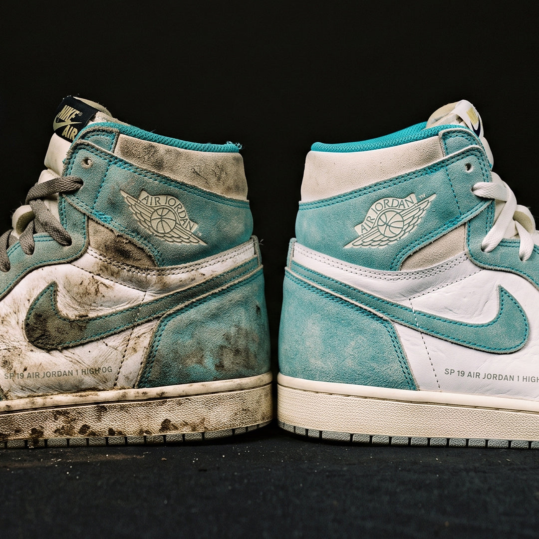 Restored sneakers
