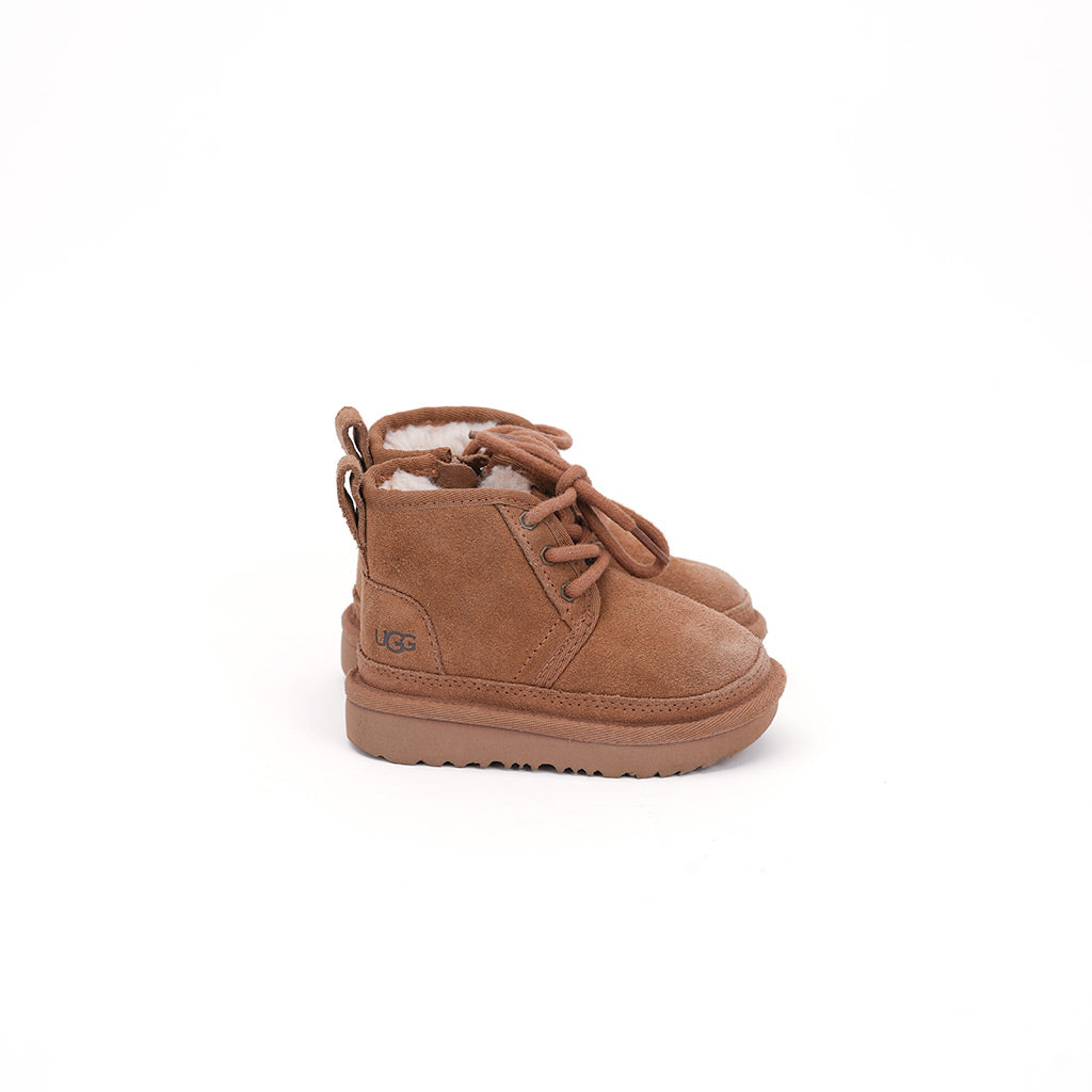 Ugg Toddlers Neumel II Chestnut Chukka Size 6T Used