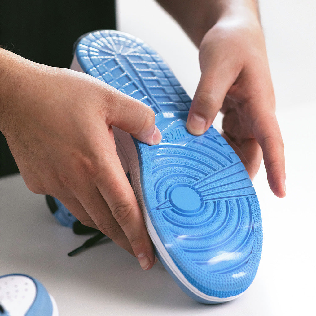 Nike Blue Sole Shield Application