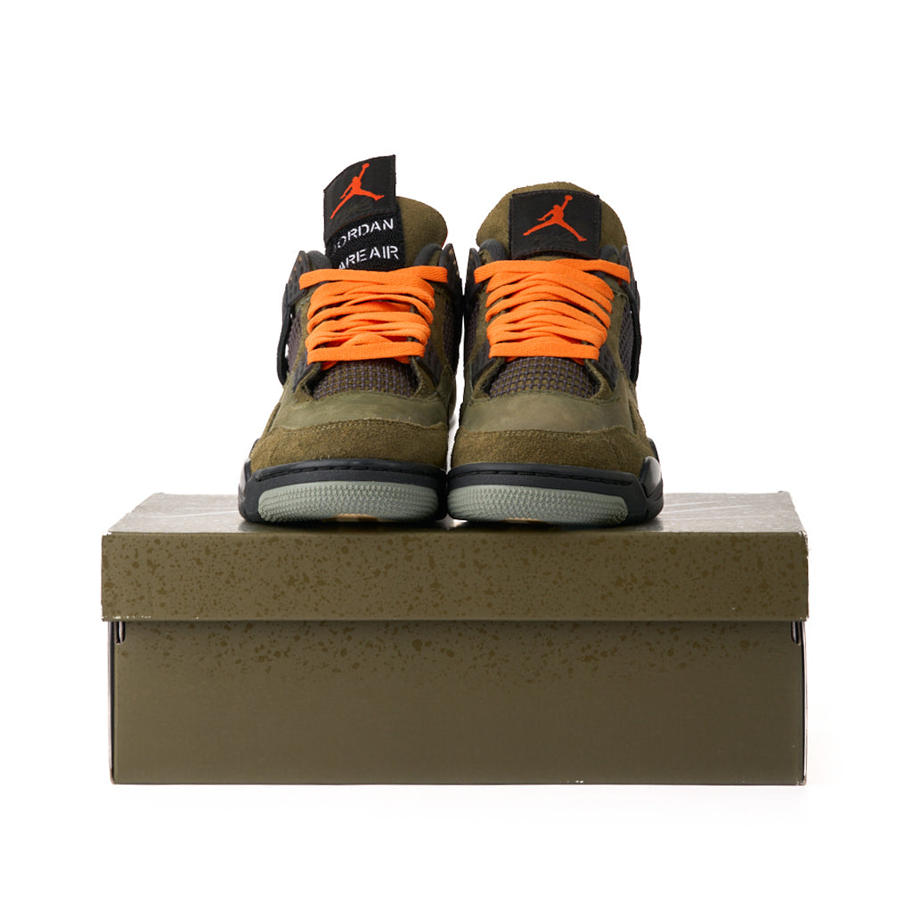 VICK ALMIGHTY NIKE AIR JORDAN 4 UNDFTD CRAFT SIZE 9 CUSTOM SNEAKERS