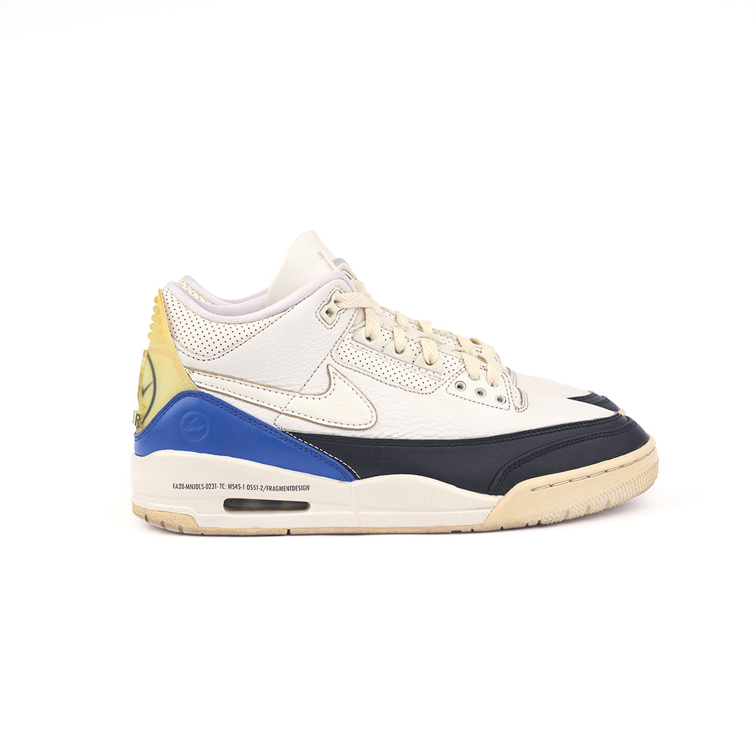 Vick Almighty Custom Fragment x Air Jordan 3 “Tinker” Size 9
