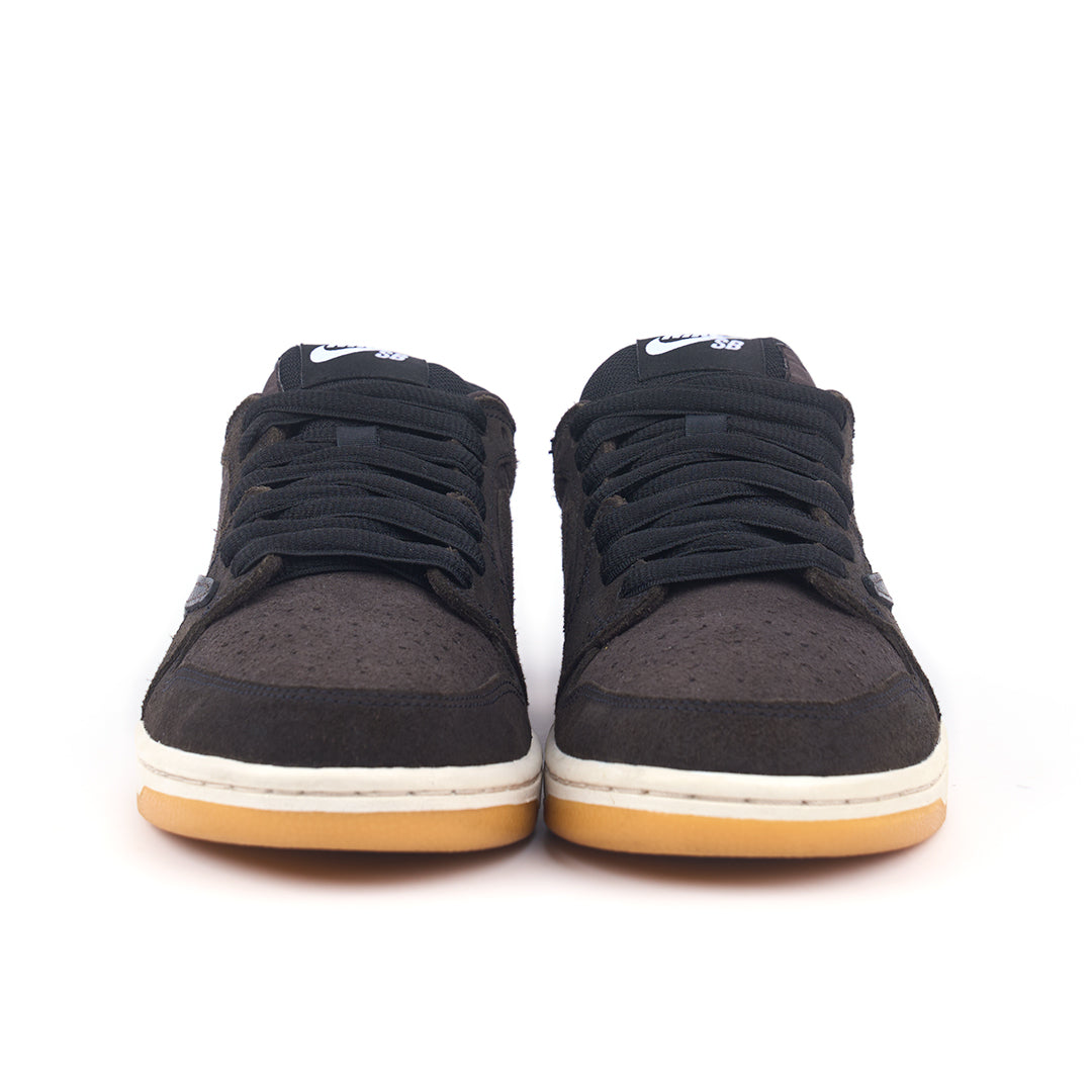 Vick Almighty Custom Travis Scott Air Jordan 1 “Velvet Brown” x Nike SB Dunk Fusion Size 8.5