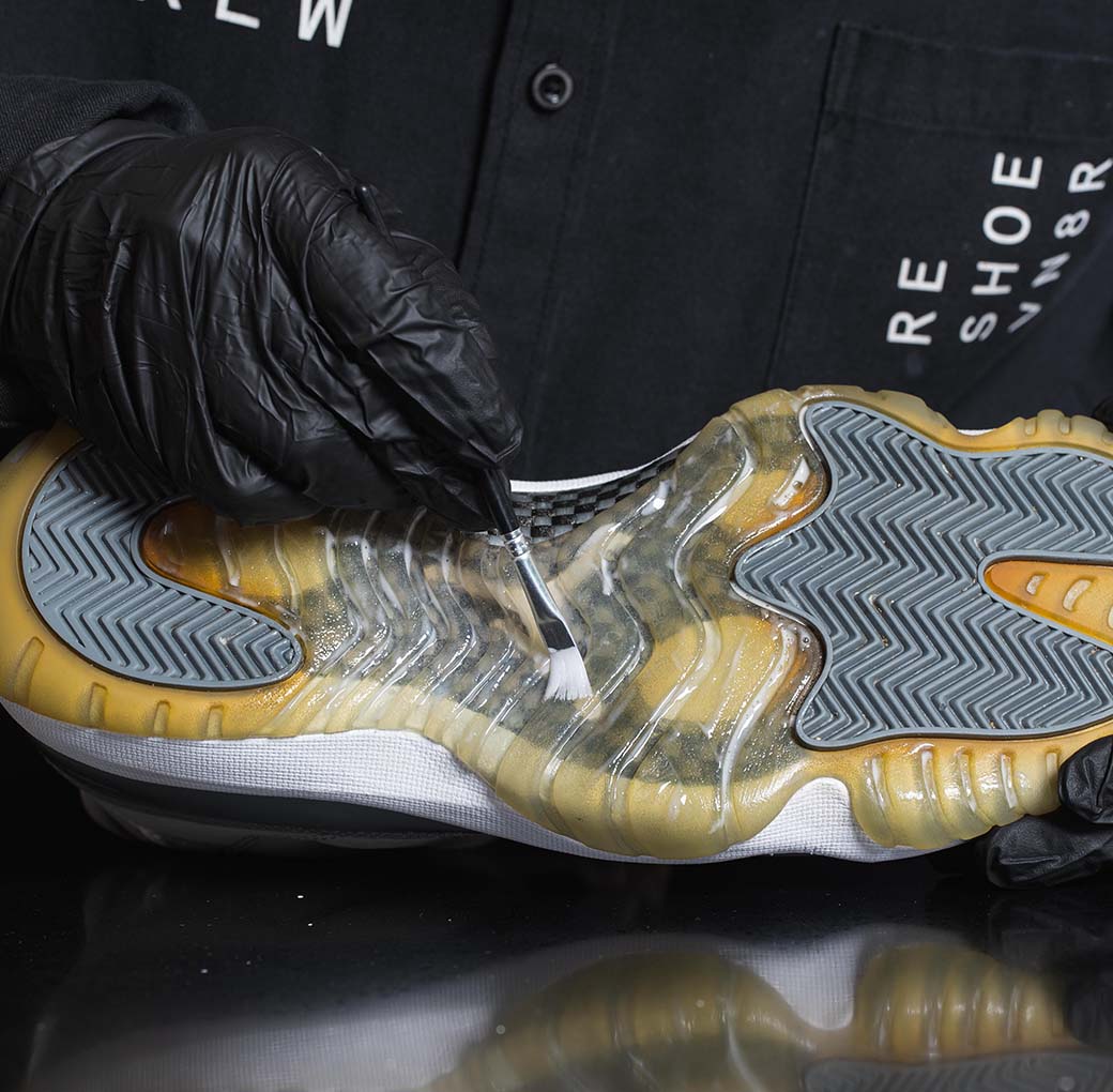 UN-YELLOWING CLEAR SOLES (MAIL IN SERVICE)